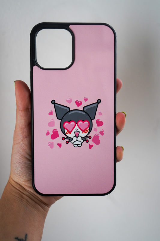 Kurom Heart Eyes iPhone case