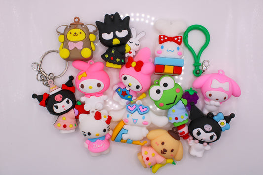 Mystery Kitty and Friends Keychain β A Surprise in Every Box!