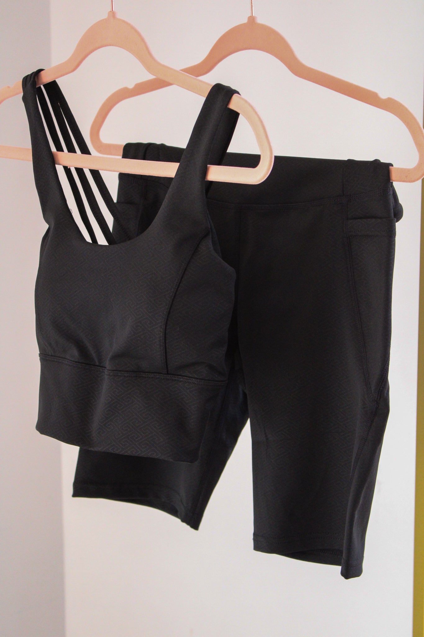 2 piece Activewear Sports Bra and Biker Short