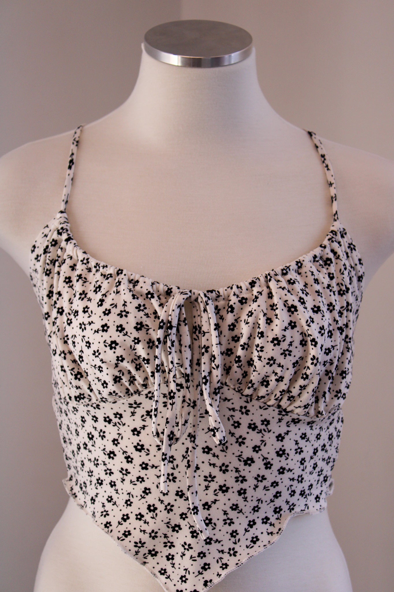Floral Cami Crop Top