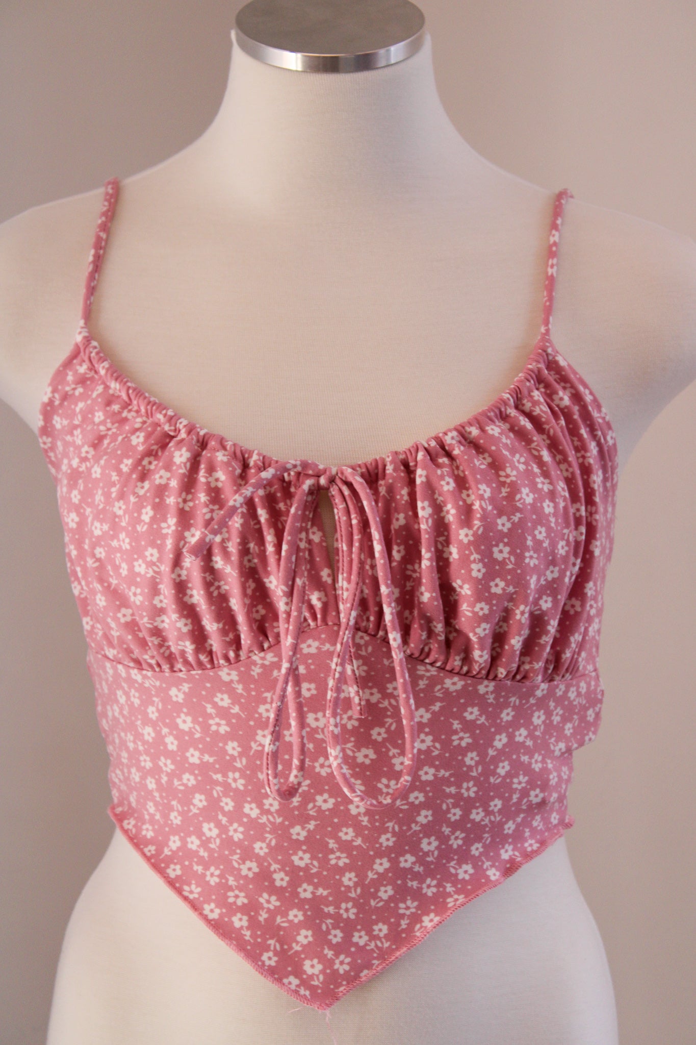 Floral Cami Crop Top