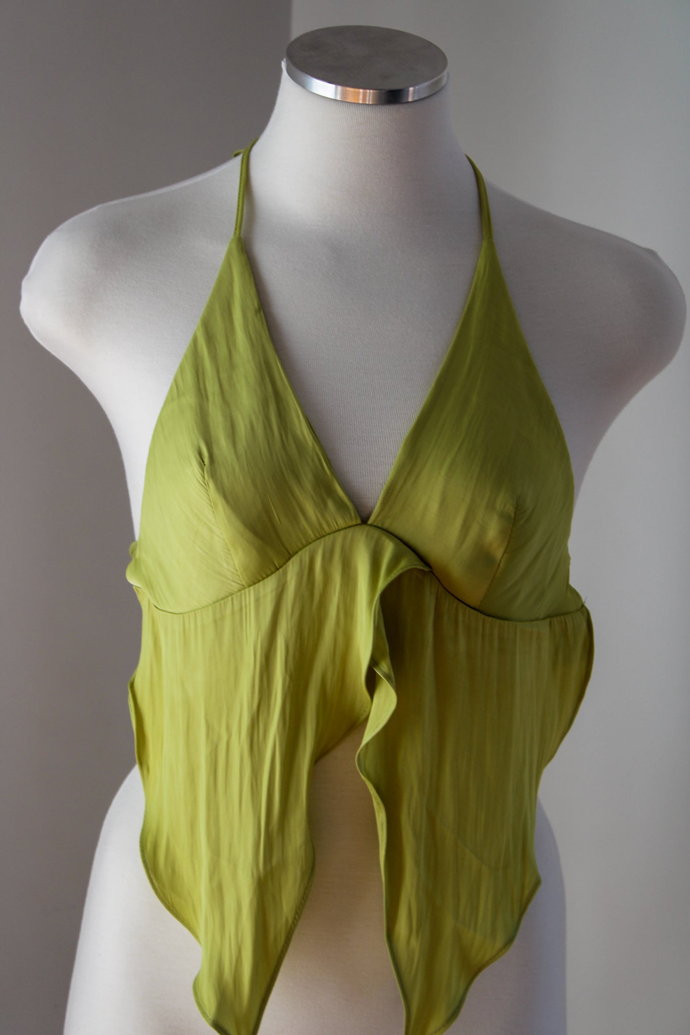 Light Green Butterfly Top