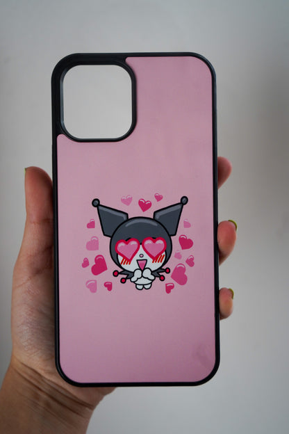 Kurom Heart Eyes iPhone case