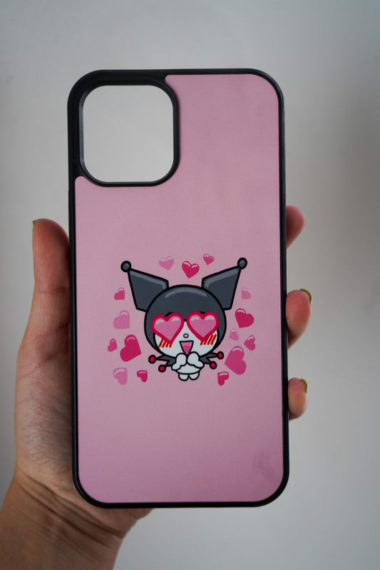 Kurom Heart Eyes iPhone case