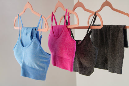 Sports Bra and Yoga Biker Short Set