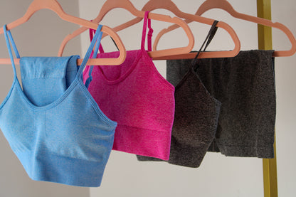 Sports Bra and Yoga Biker Short Set