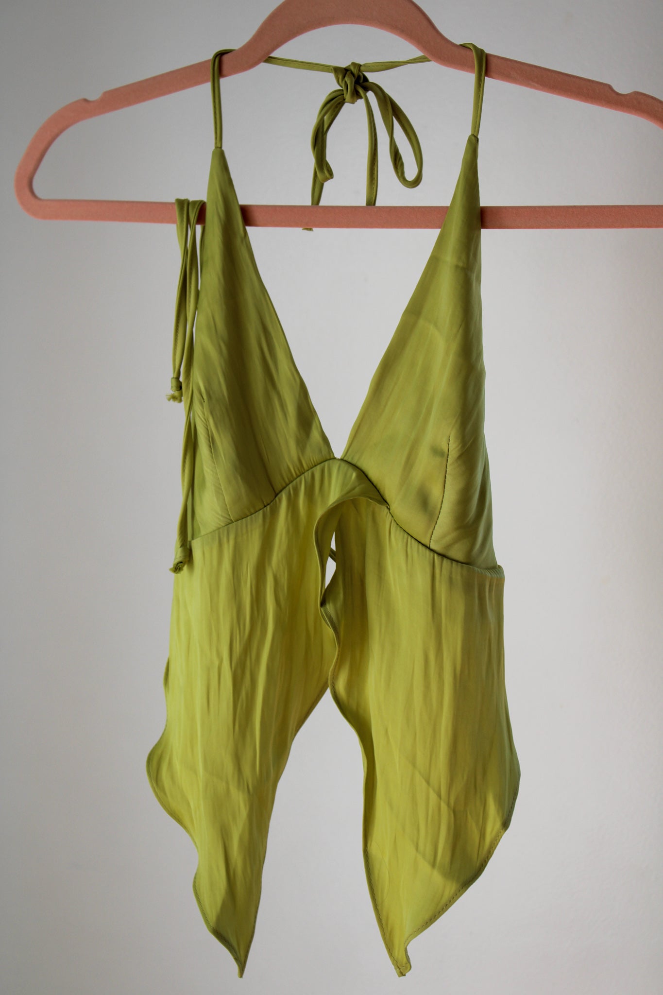 Light Green Butterfly Top